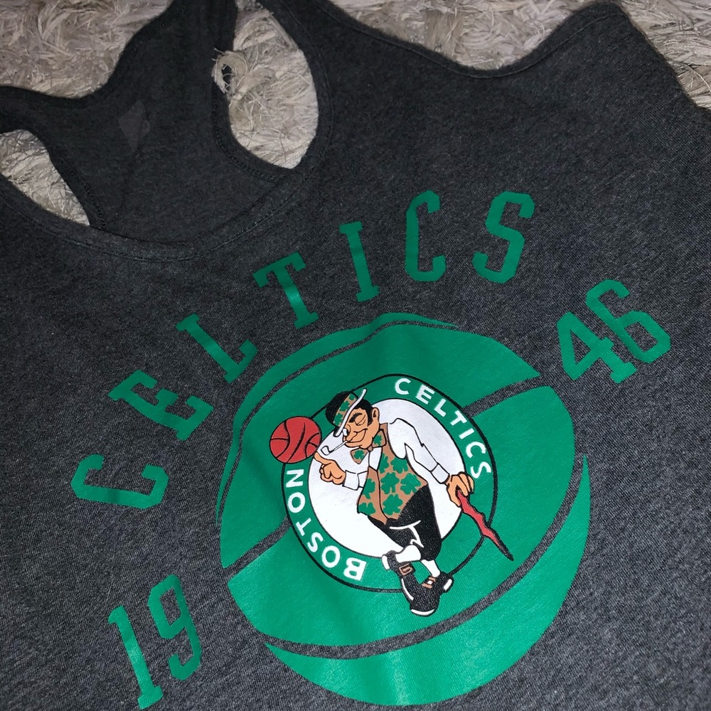 XS Boston Celtics Racerback tank top